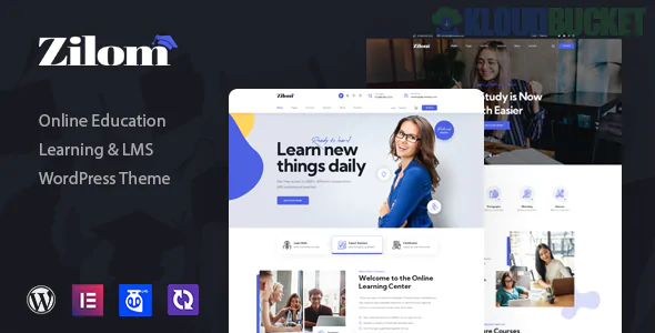 Zilom Theme | Online Education Learning WordPress Theme 1.3.2