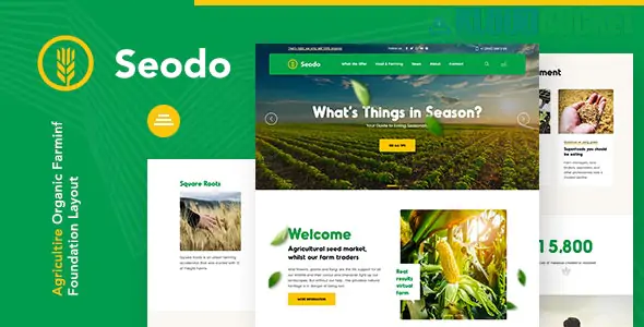 Seodo | Agriculture Farming Foundation WordPress Theme 1.0.1