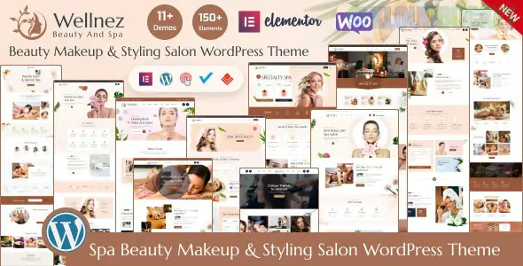 Wellnez - Beauty Spa & Wellness Salon WordPress Theme 2.3.4