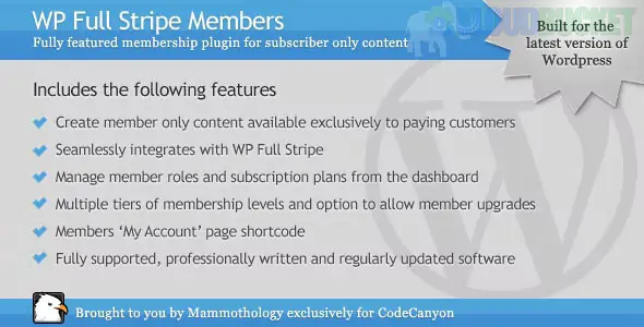 WP Full Stripe Members - Add-on for WP Full Stripe 1.9.2