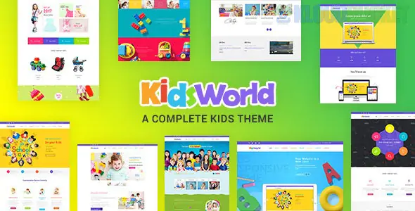 Kids Heaven - Children WordPress Theme 3.5