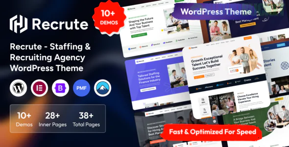 Recrute - Staffing & Recruiting Agency WordPress Theme 1.0.0