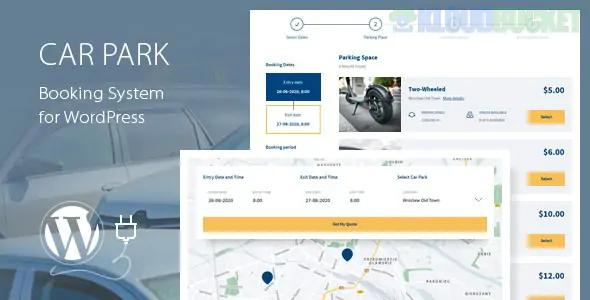 Car Park Booking System for WordPress 2.9