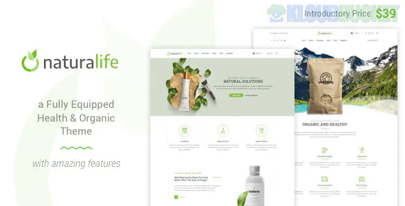 NaturaLife | Health & Organic WordPress Theme 2.1.1