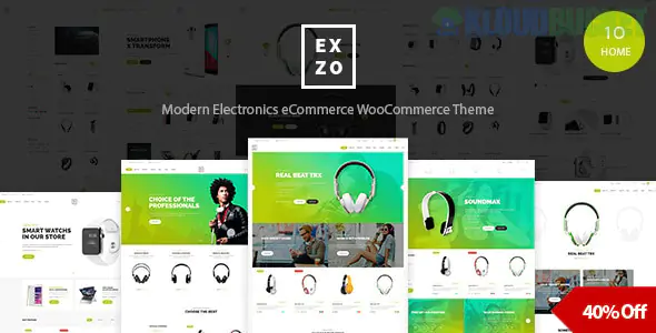 Exzo - Electronics eCommerce WordPress Woocommerce Theme 1.2.4