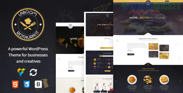 La Boom - Food & Restaurant Bistro WordPress Theme 2.7