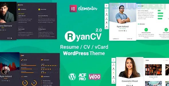 RyanCV | Best CV Resume WordPress 3.9.1