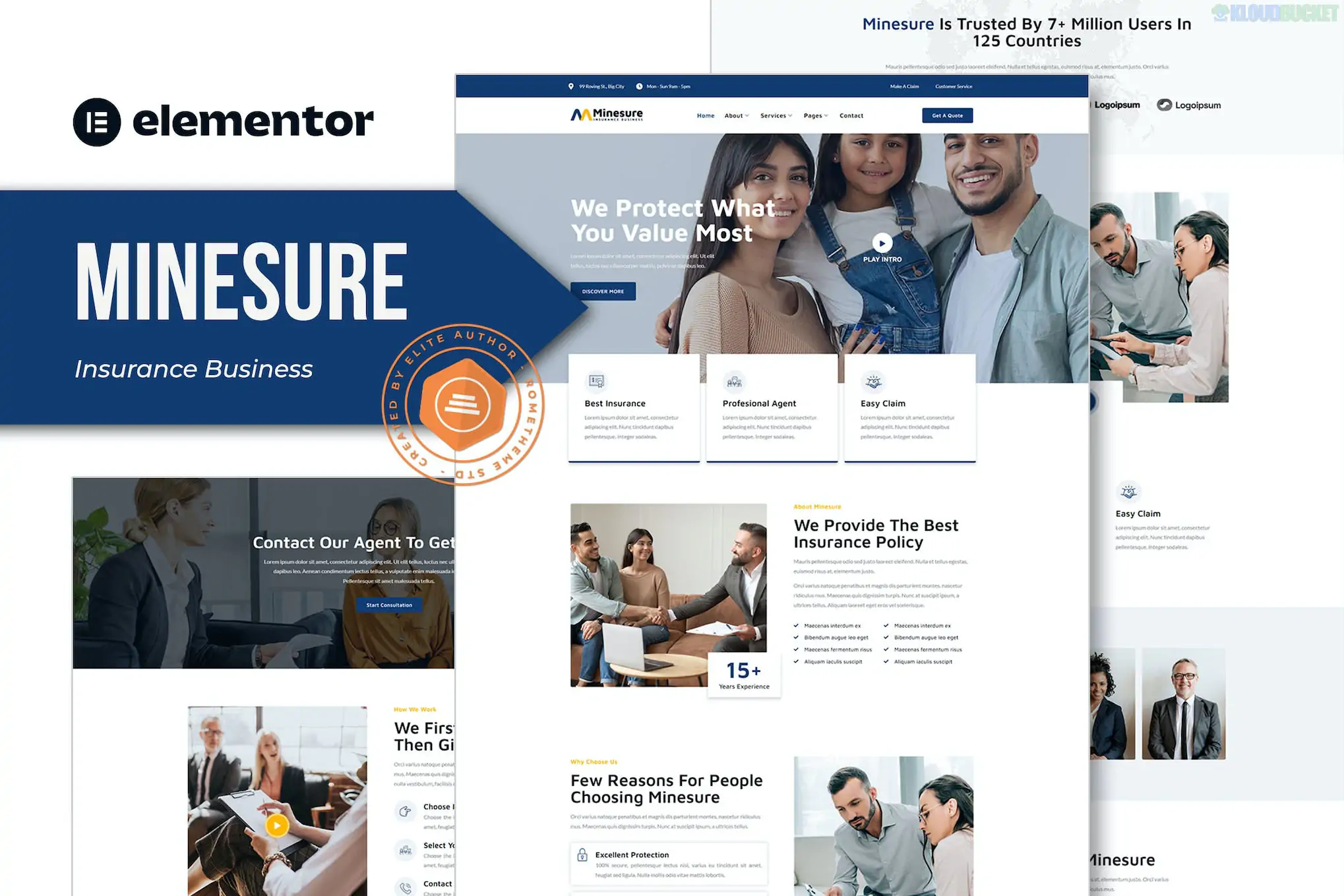 Luxor - Interior Design Agency Elementor Template Kit