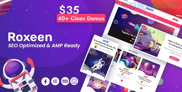 Roxeen | Personal Lightweight WordPress Theme 2.6