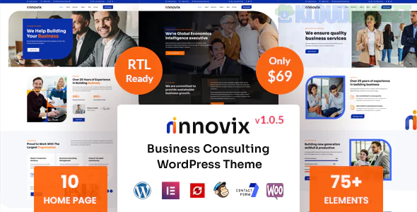 Innovix - Business Consulting WordPress Theme 1.2