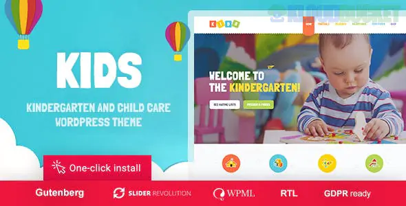 Kids - Day Care & Kindergarten WordPress Theme for Children 1.2.7