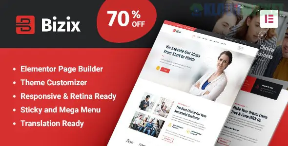 Bizix | Corporate and Business WordPress Theme 2.1.8