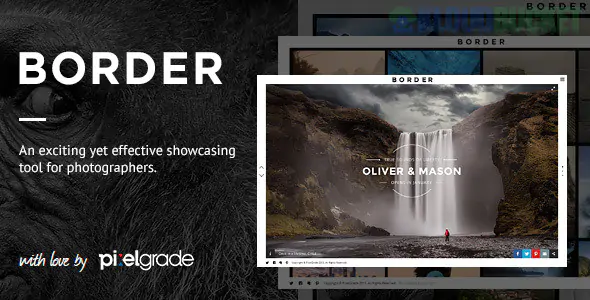 BORDER - A Delightful Photography WordPress Theme 1.9.3
