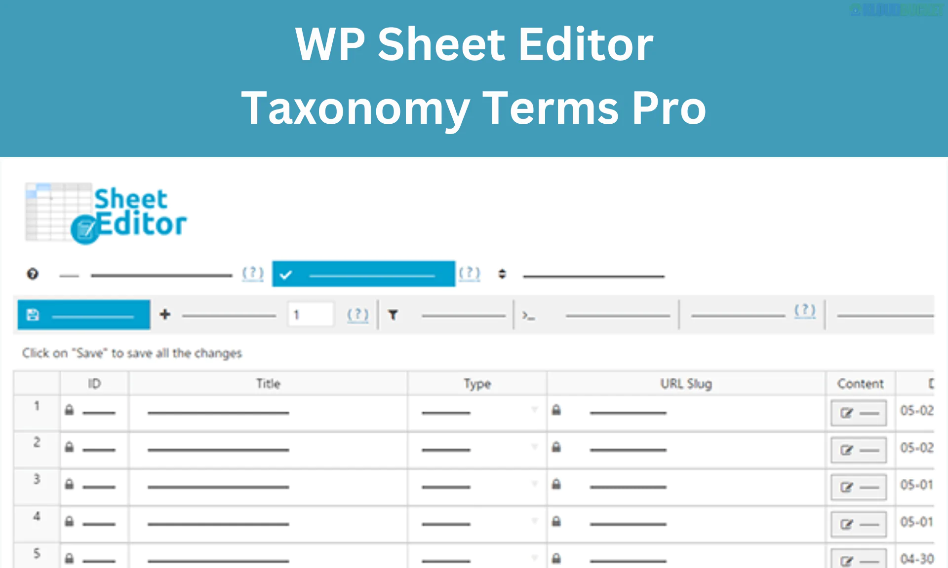 WP Sheet Editor Taxonomy Terms Pro 1.7.18