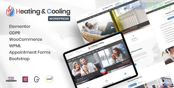 HeaCool - Heating & Air Conditioning WordPress Theme