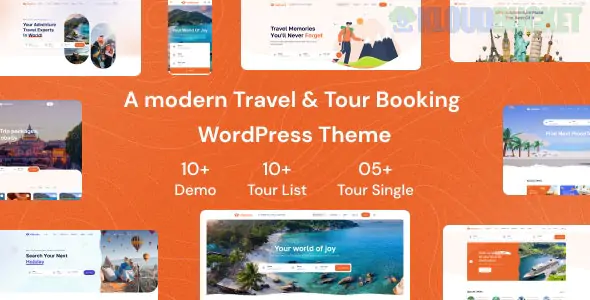 Tourio - Travel & Tour Booking WordPress Theme1.0.2