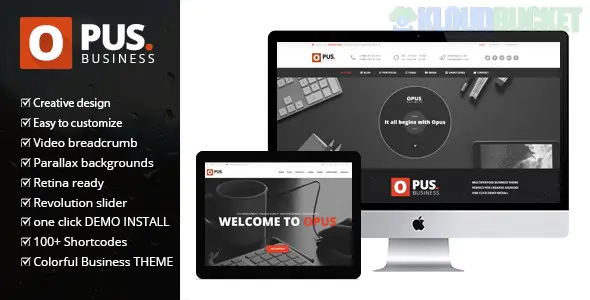 Opus Business - Multipurpose Business WordPress Theme 1.7
