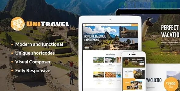 UniTravel | Travel Agency & Tourism Bureau WordPress Theme 1.4.3