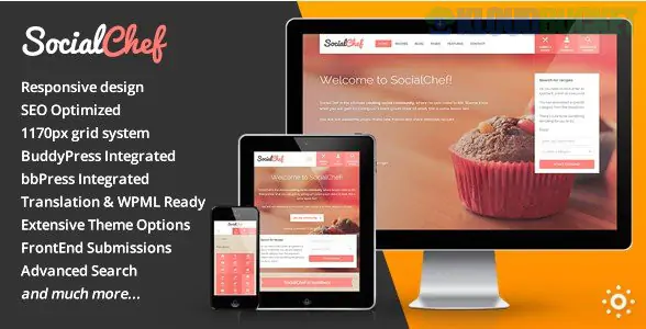 SocialChef - Social Recipe WordPress Themes 1.13.1