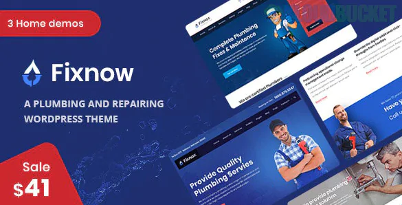 Fixnow - A Perfect Plumbing WordPress Theme 1.0.0