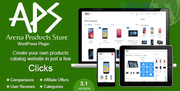 Arena Products Store – WordPress Plugin 3.1