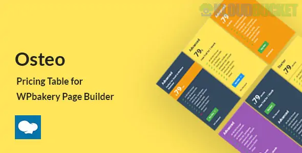 Osteo - Pricing Table for WPbakery