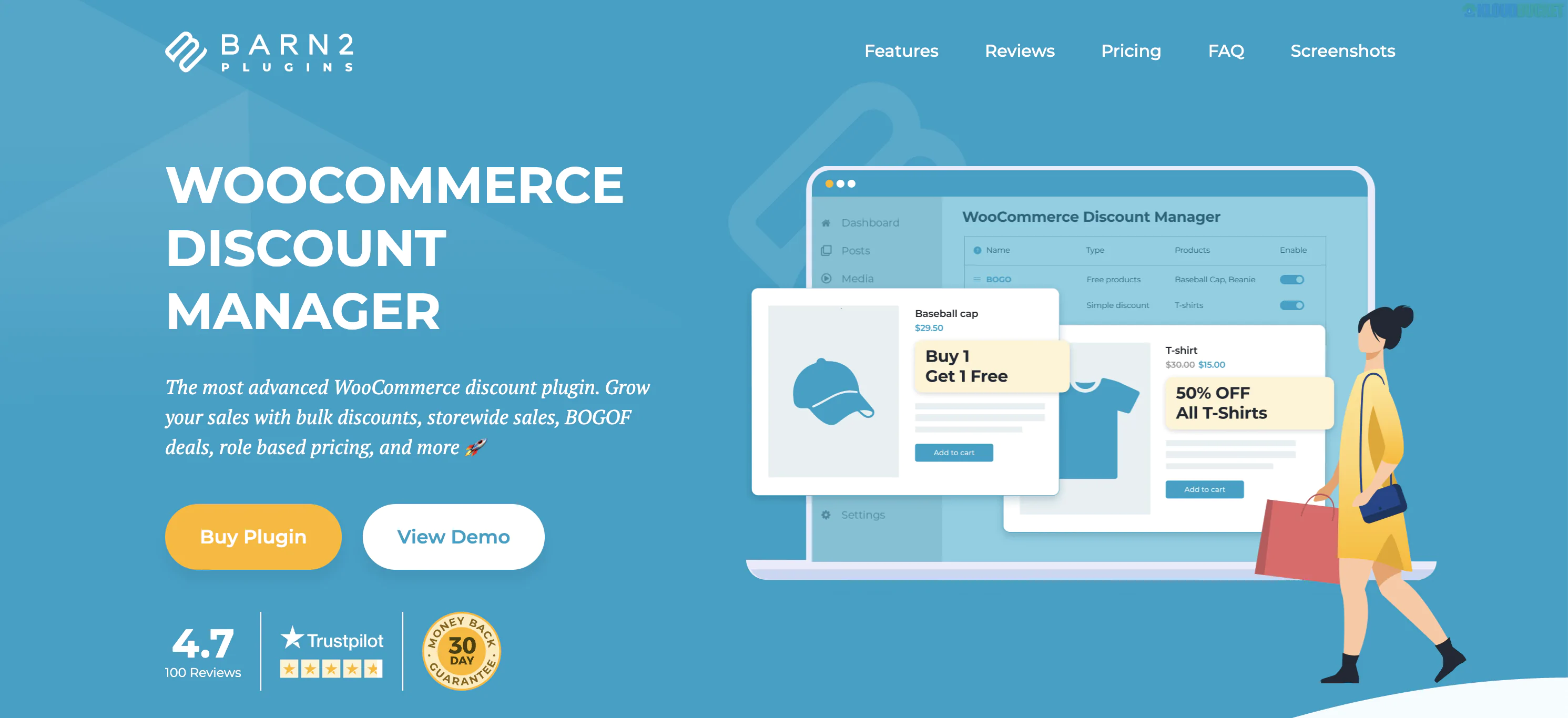 Barn2 Media WooCommerce Discount Manager 1.2.9