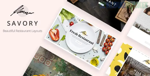 Savory - Restaurant WordPress Theme 2.3