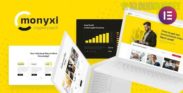 Monyxi | Cryptocurrency Trading Business Coach WordPress Theme 1.1.7