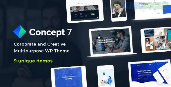 Concept Seven - Responsive Multipurpose WordPress Theme 1.25