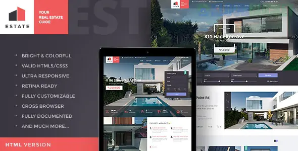 Estate - Property Sales & Rental WordPress Theme + RTL 1.3.4