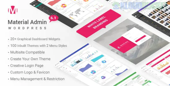 Material - White Label WordPress Admin Theme 8.7