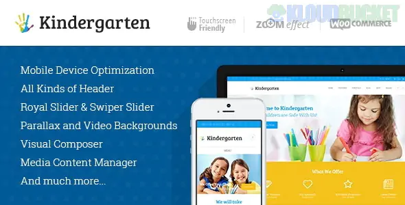 Kindergarten | Day Care & Children School Education WordPress Theme 3.9