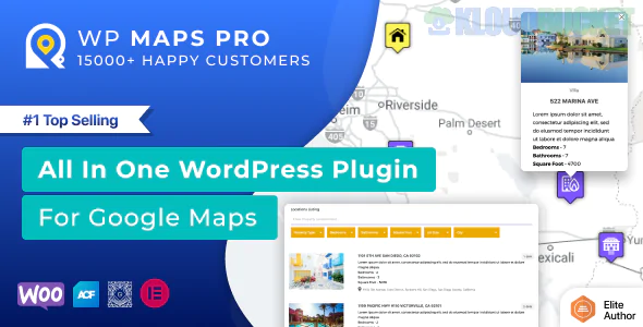 WordPress Plugin for Google Maps – WP MAPS PRO 5.8.0