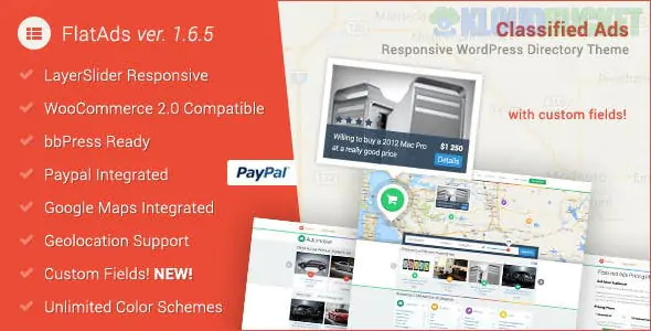 FlatAds - Classified AdsWordPress Theme 1.9