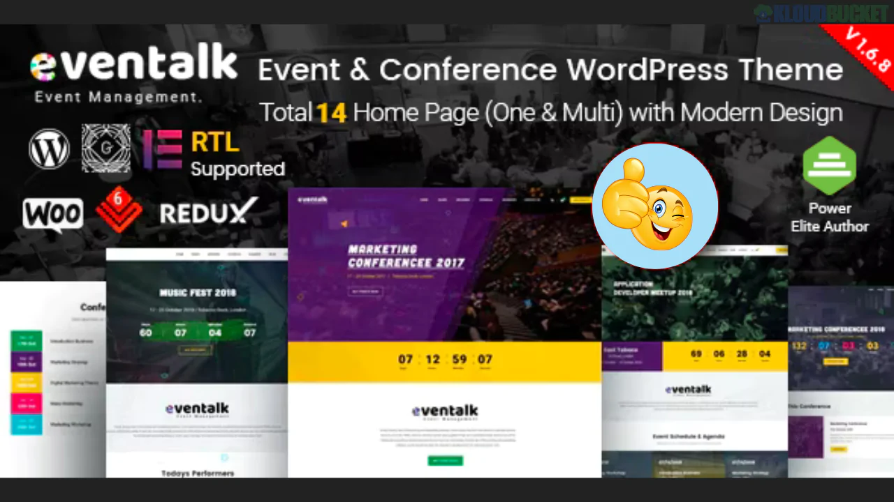 EvenTalk Theme | Event Conference WordPress Theme 1.7.5