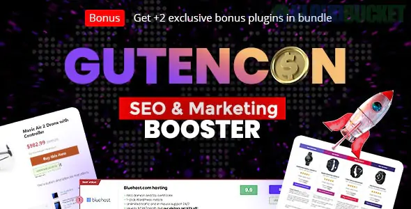 Gutencon - Marketing and SEO Booster, Listing and Review Builder for Gutenberg