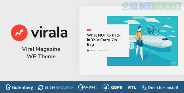 Virala - Viral Magazine WordPress Theme 1.0.9