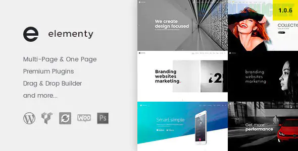 Elementy - Multipurpose WordPress Theme 1.24