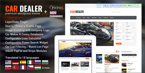 Car Dealership Automotive WordPress Theme | Responsive 1.6.5