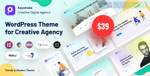 Keystroke - Creative Agency WordPress Theme 1.9.0