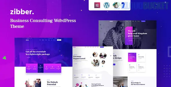 Zibber - Consulting Business WordPress Theme + RTL 1.2.2