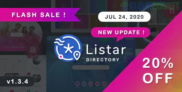 Listar - WordPress Directory and Listing Theme 1.5.4.93
