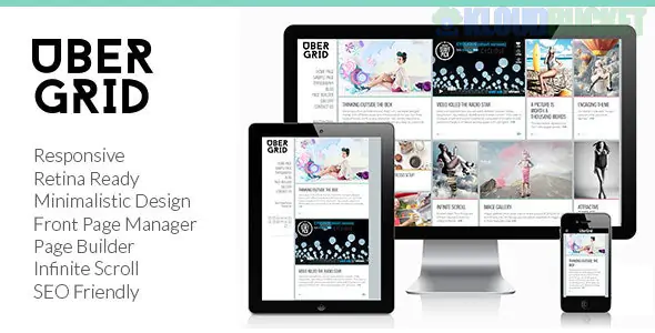 Ubergrid - Responsive Grid WordPress Theme 1.3.9