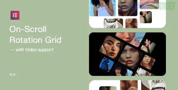 On-Scroll Rotation Grid For Elementor 1.0.6
