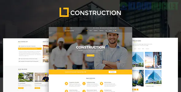 Construction - Business & Building Company WordPress Theme 1.2.5