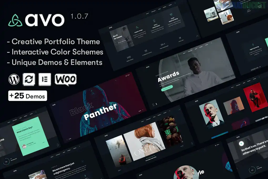 Avo - Creative Portfolio & Agency WordPress Theme 1.2.9