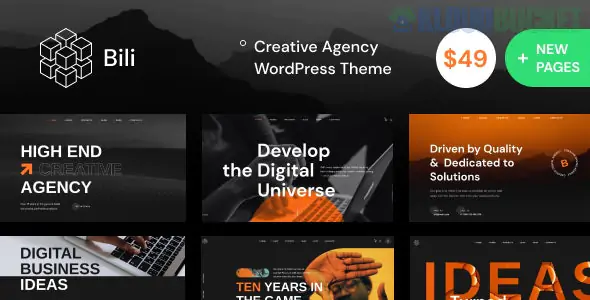 Bili - Creative Agency WordPress Theme 1.1.13