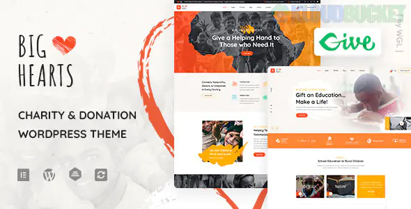 BigHearts Theme | Charity & Donation WordPress Theme 3.1.4