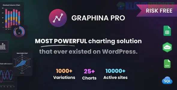Graphina Pro - Elementor Dynamic Charts, Graphs, & Datatables 3.0.3